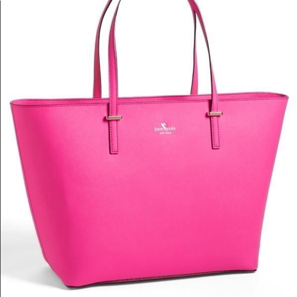 Pink Kate spade tote